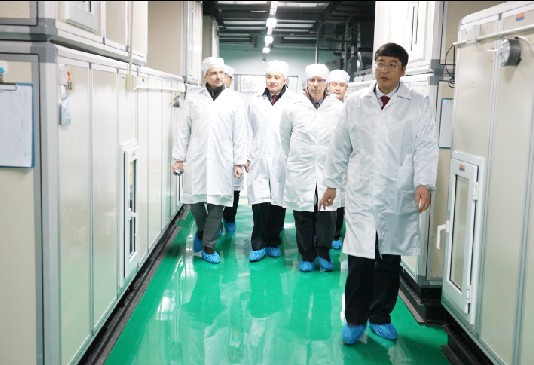 法国维克公司总经理Renan一行考察东方帝维