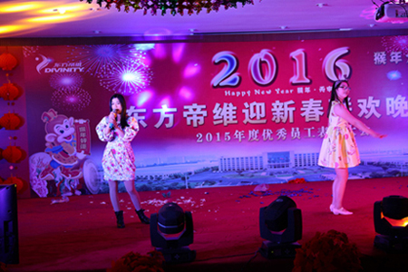 东方帝维2016迎新春晚会及2015年终总结表彰大会