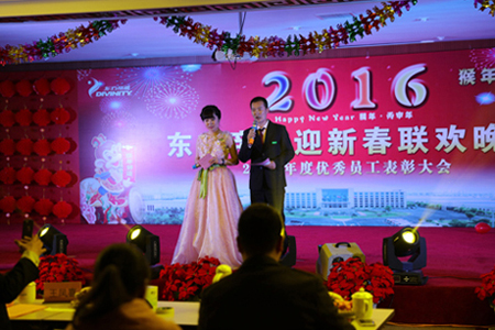 东方帝维2016迎新春晚会及2015年终总结表彰大会