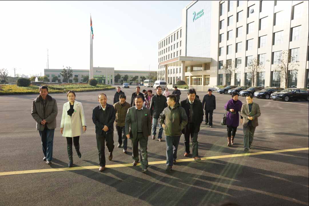 安徽省总工会副主席许晓东莅临调研公司调研