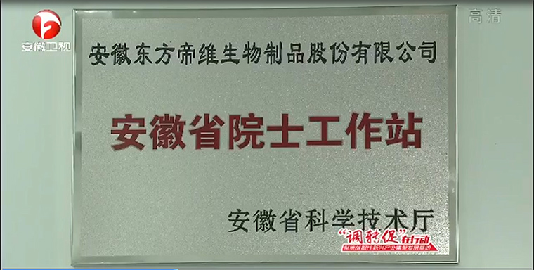 东方帝维技术经理杜家林接受安徽电视台采访