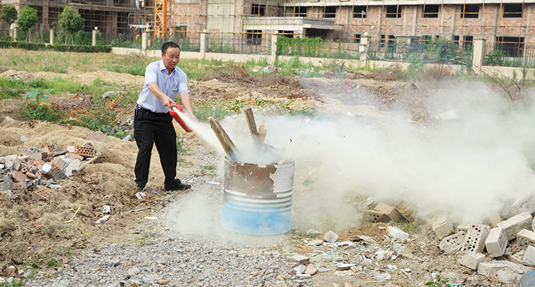 东方帝维举行2016年度消防应急演练活动