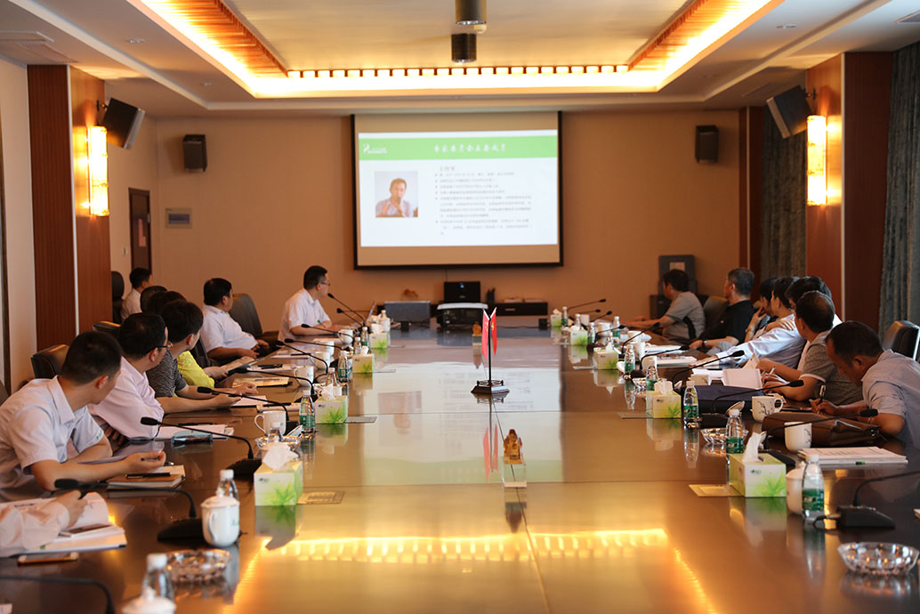 安徽省农委副主任周世其视察调研公司