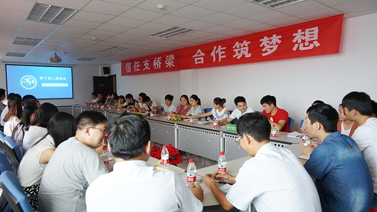 “信任支桥梁，合作筑梦想”——东方帝维2017年骨干员工座谈会圆满成功
