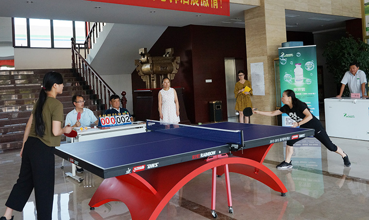 同台竞技展风采，有缘结友常相聚—— 东方帝维乒乓球比赛圆满落幕