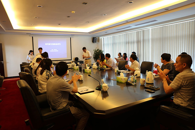 中监所王栋研究员应邀来公司交流指导工作