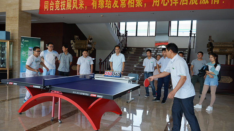 同台竞技展风采，有缘结友常相聚—— 东方帝维乒乓球比赛圆满落幕