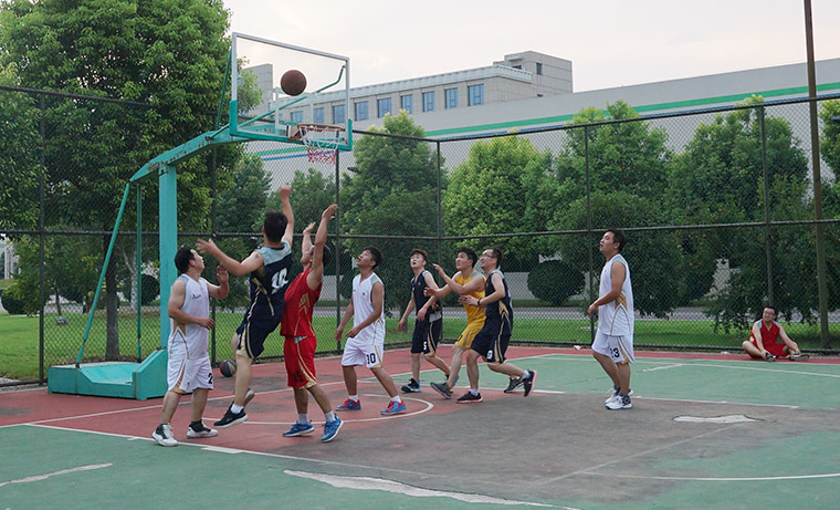 英姿飒爽 绽放青春 凌波微步 追逐梦想——东方帝维2017年篮球对抗友谊赛圆满结束！