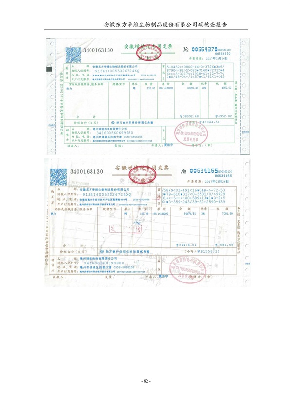 东方帝维--2017年碳核查报告