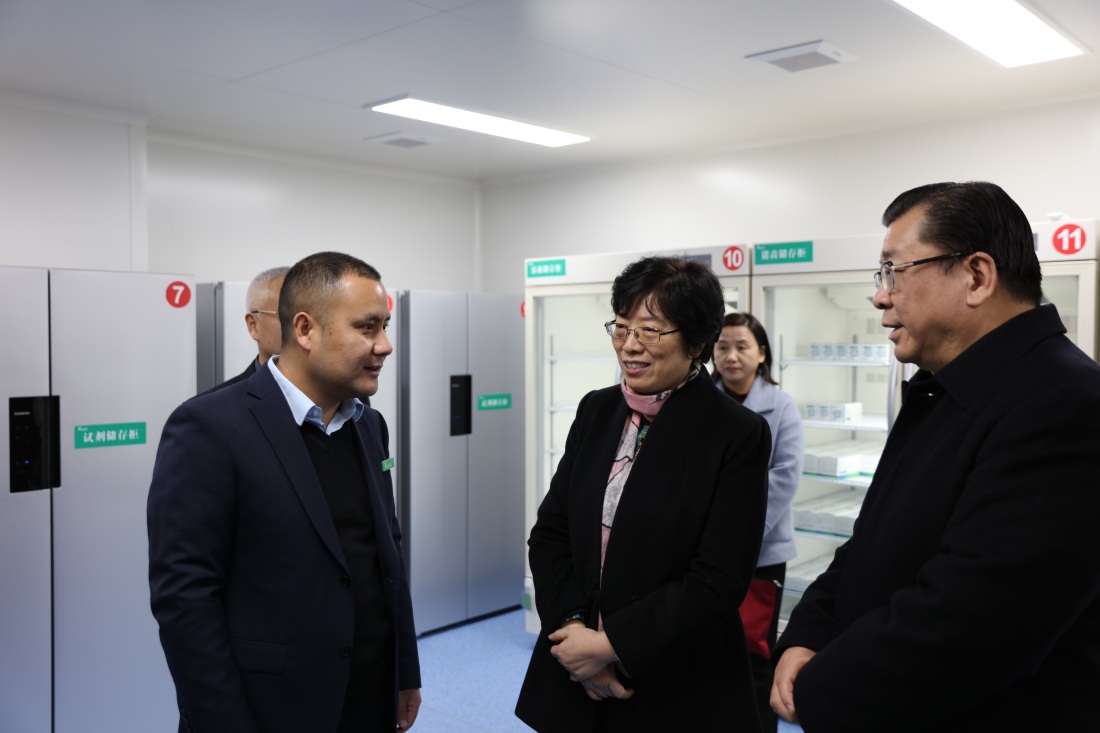 安徽省委常委、统战部部长刘莉一行莅临东方帝维参观调研